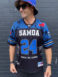 • Samoa Heritage Shirt Black American Football fan Jersy
