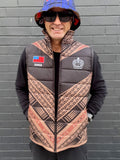 • Samoa Puff jacket Siapo brown