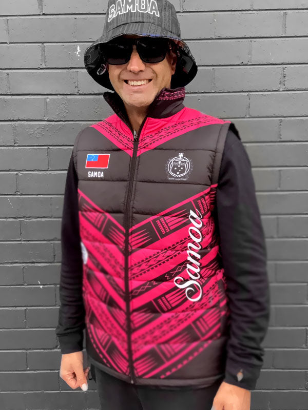 • Samoa Puff jacket Pink