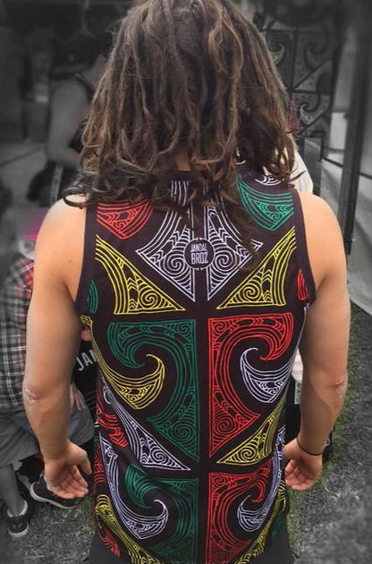 Puhoro Jah Reggae Basketball Singlet