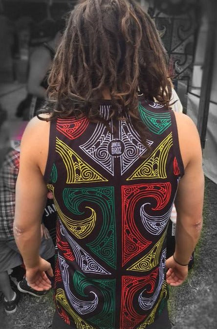 Puhoro Jah Reggae Basketball Singlet