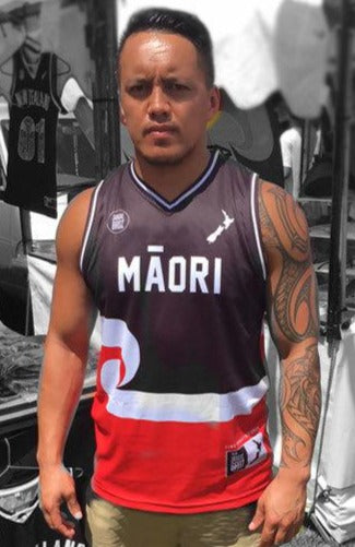Basketball Singlet Māori Tino Rangatiratanga