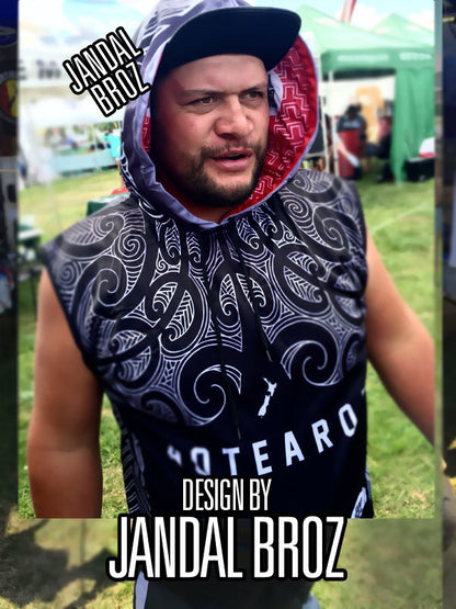 SPORTS HOODIE Ta Moko - Sleeveless