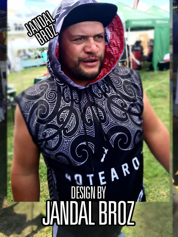 SPORTS HOODIE Ta Moko - Sleeveless
