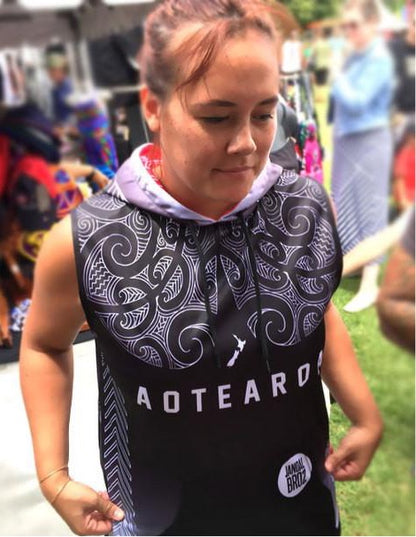 Sleeveless Hoodie Aotearoa whanua first