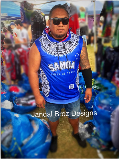 Sleeveless Hoodie Samoa uce