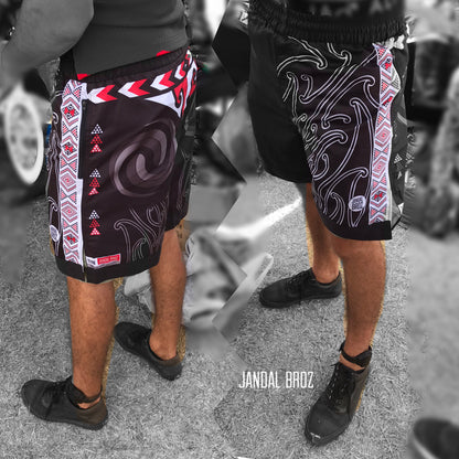MMA Surf shorts Aotearoa Black