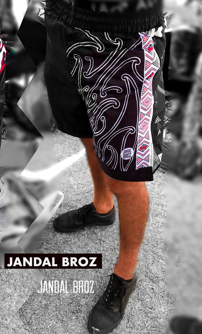 MMA Surf shorts Aotearoa Black
