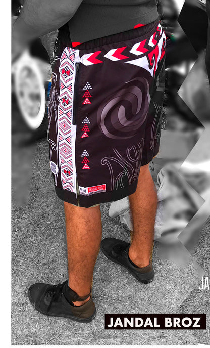 MMA Surf shorts Aotearoa Black