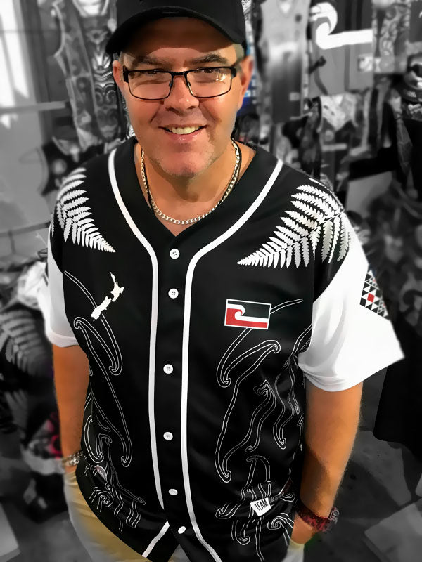 Aotearoa Māori Tino Rangatiratanga Baseball shirt (Approx 2-3 weeks delivery)