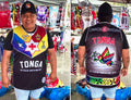 Basketball Singlet Tonga Sila chest black