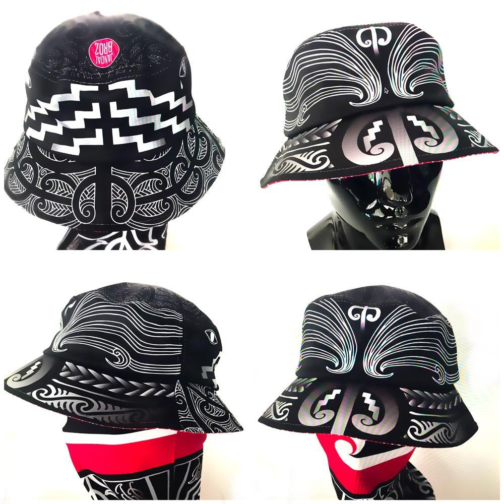 Aotearoa Māori Bucket hat (pōtae)