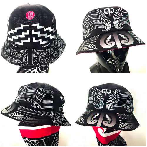 Aotearoa Māori Bucket hat (pōtae)