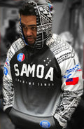 'Samoa Mo Samoa' Sports hoodie Black-unisex