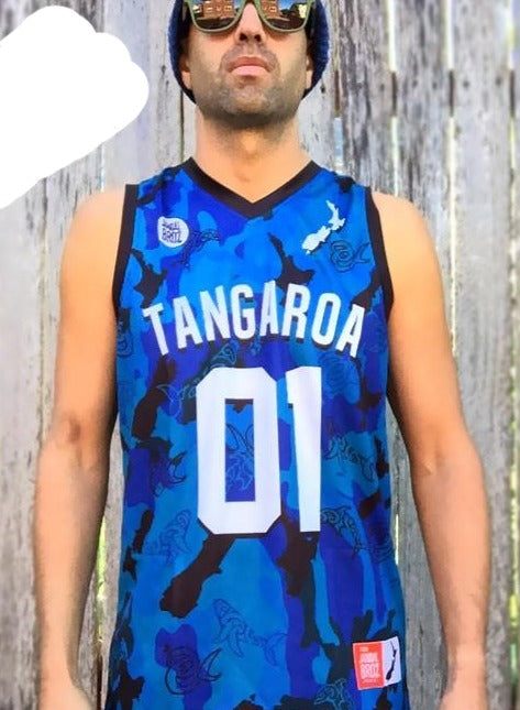 Basketball Singlet Tangaroa