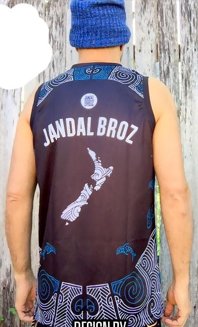 Basketball Singlet Tangaroa