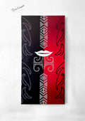 Maori Art Canvas -  Mana Wahine balance - 40x80cm